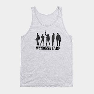 Wynonna Earp Cast Silhouette (Light Backgrounds) Tank Top